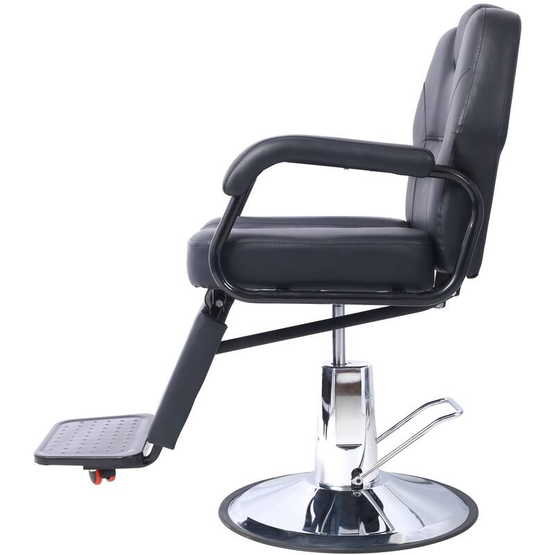 Artist hand Hair Barber Chair,Heavy Duty Hydraulic Spa Furniture Shampoo Reclining Extra Wider Seat Beauty Hair Salon Equipment