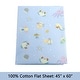 preview thumbnail 74 of 75, 3-Piece Cotton Toddler Sheet Set for Kids Boys & Girls (Animals, Fish, Sports, Floral)