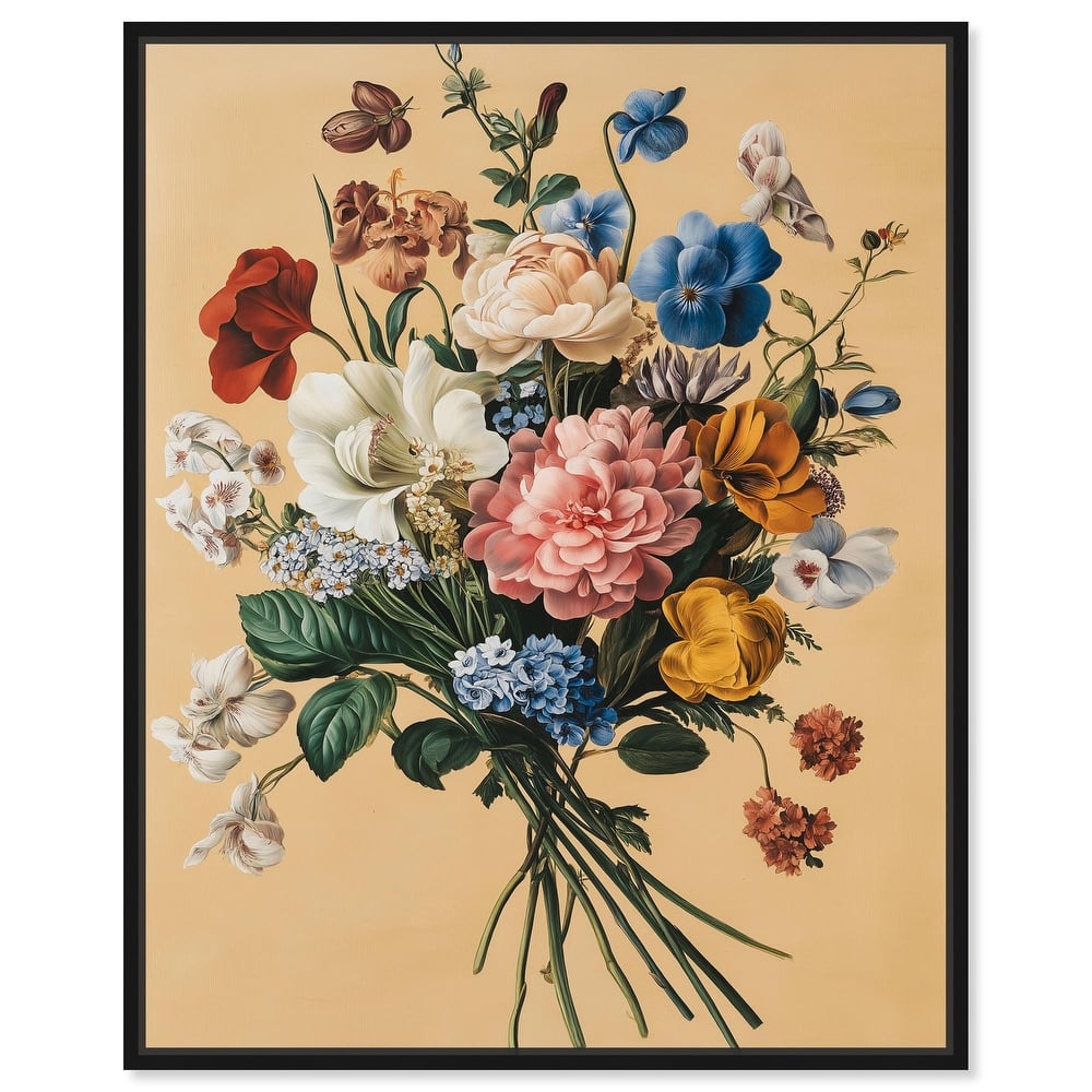 Floral Fiesta Canvas by Art Remedy