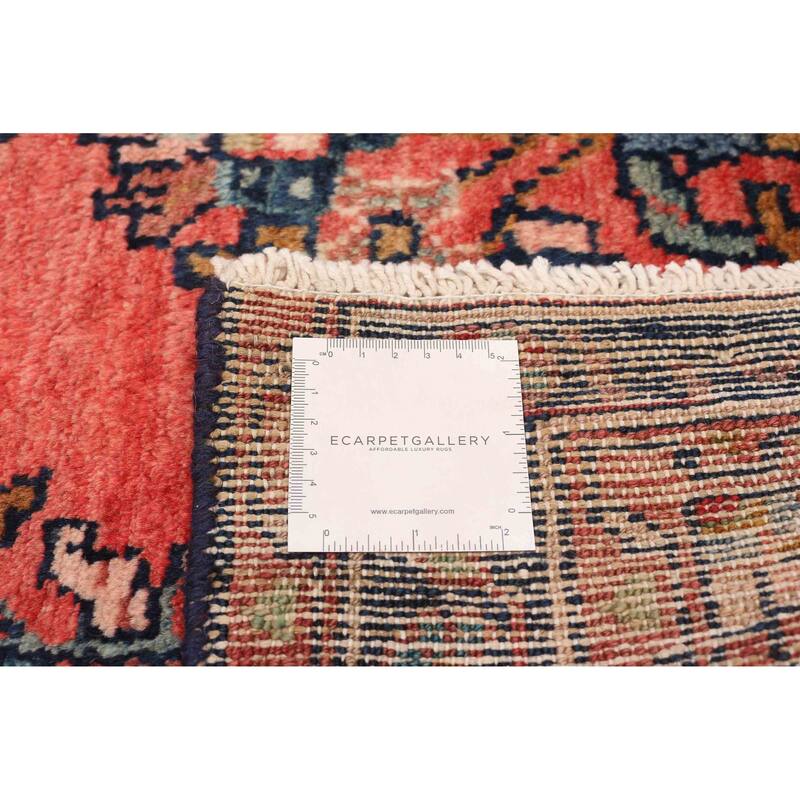 ECARPETGALLERY Hand-knotted Andelz Red Wool Rug - 3'7 x 9'6