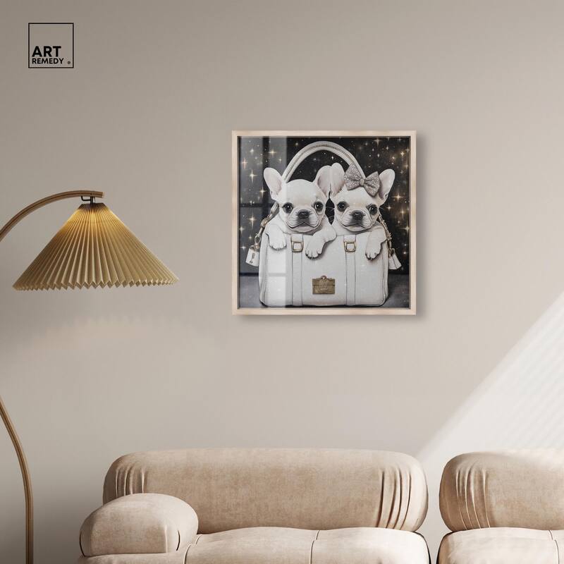 Constellation Frenchie Purse Shadowbox by Art Remedy