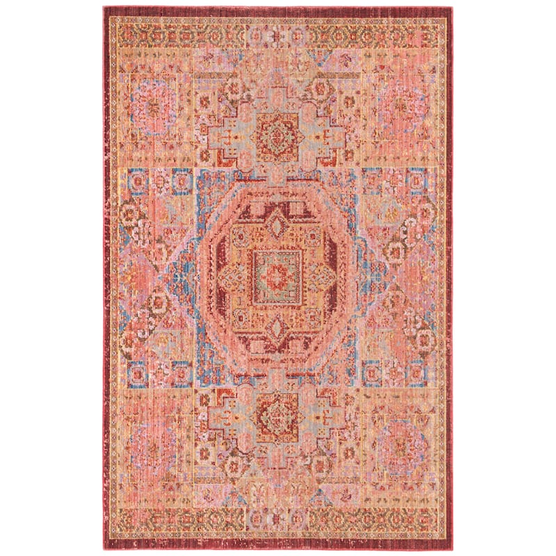 SAFAVIEH Valencia Liza Boho Oriental Distressed Rug