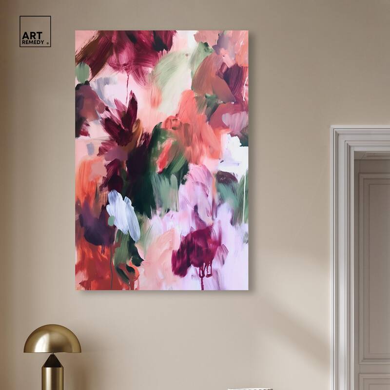 Adelas Garden II Canvas by Art Remedy, Gallery Wrapped