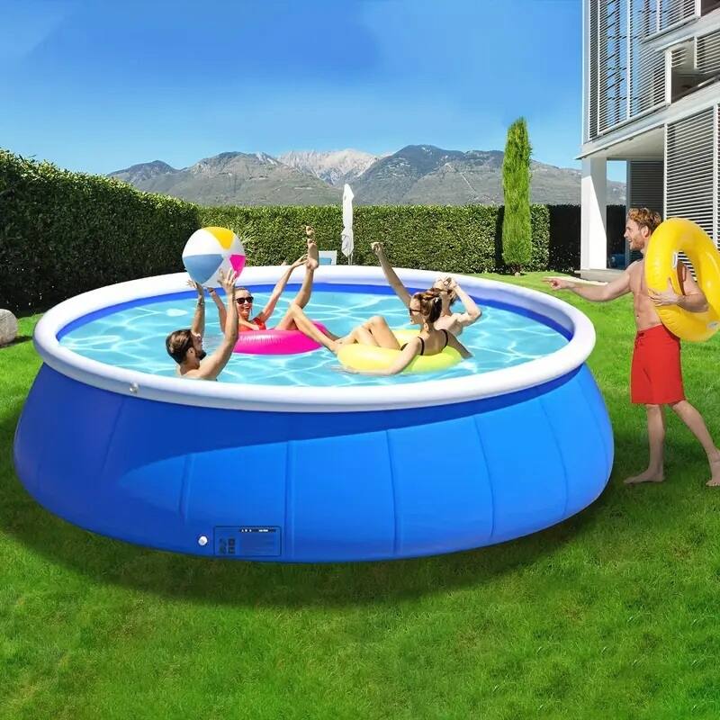 Butterfly inflatable coil mesh pool