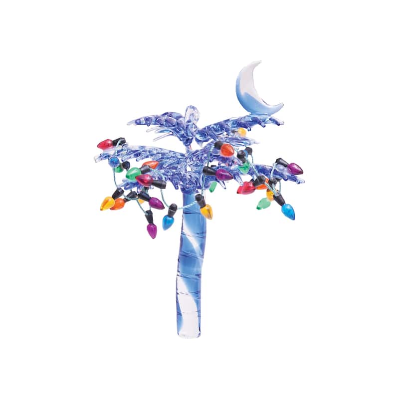 Palmetto Moon Christmas Xmas Ornament with Light