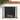 Black Metal Minimalistic Single Panel Fireplace Screen with Arch Inspired Doors and Handles
