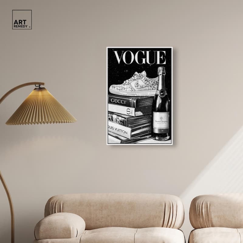 Sneaker Glitz and Glam Cover II Canvas by Art Remedy