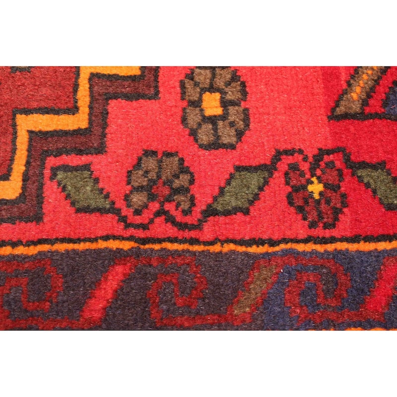 ECARPETGALLERY Hand-knotted Anadol Red Wool Rug - 4'2 x 6'8