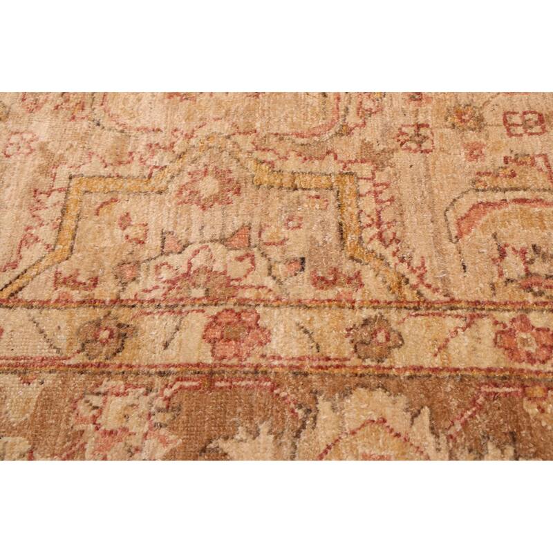 ECARPETGALLERY Hand-knotted Chobi Finest Beige Wool Rug - 8'8 x 11'9