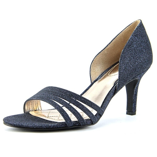 Alfani Giorjah Open-Toe Canvas Heels