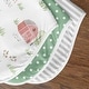 preview thumbnail 5 of 4, Sweet Jojo Designs Farm Animals Absorbent Burp Cloths 3 Pack Set Grey Red Black and White Watercolor Farmhouse Gender Neutral