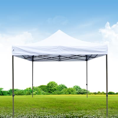10x10 Ft Outdoor Easy Pop up Canopy Tent,Folding Portable Gazebo Tent