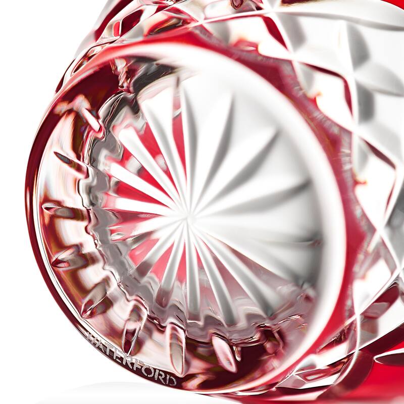 Waterford Lismore Red Votive 3.7in