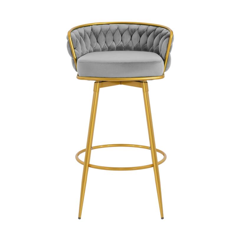 Swivel Counter Height Bar Stools Set Of 2