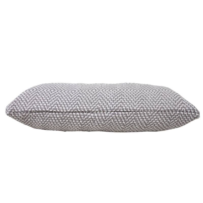 Sevita Diamond Delight Woven Geometric Throw Pillow