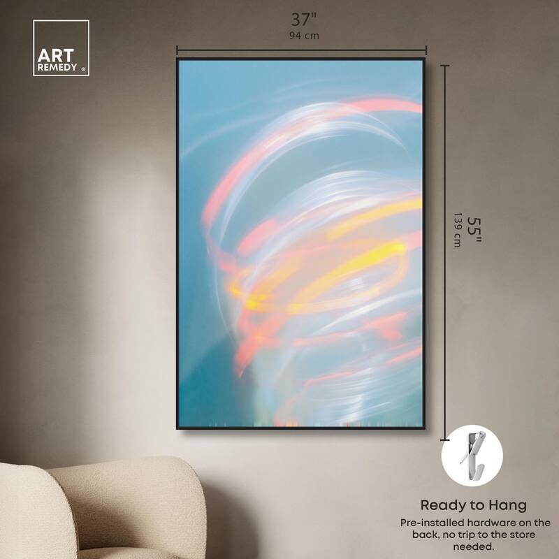 Swirling Light I Canvas by Art Remedy