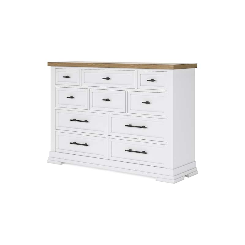 Signature Design by Ashley Ashbryn White/Brown Dresser