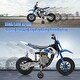 preview thumbnail 27 of 26, 12V Kids Electric Motorcycle with Traning Wheels
