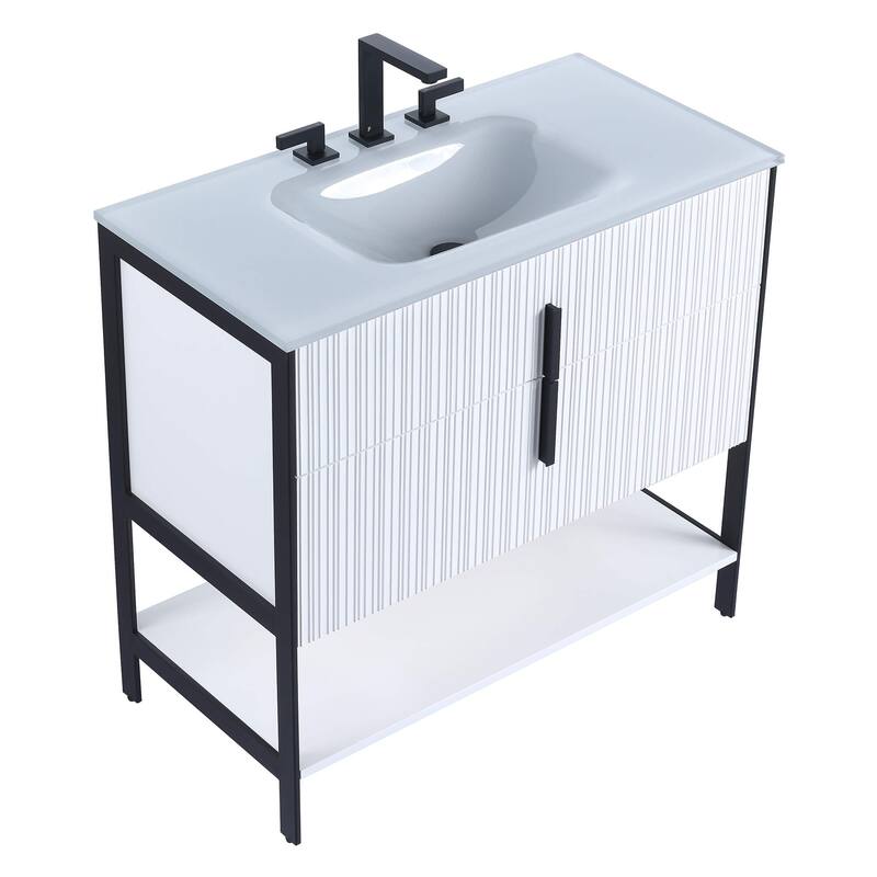 Fine Fixtures Serenity Modern bathroom vanity