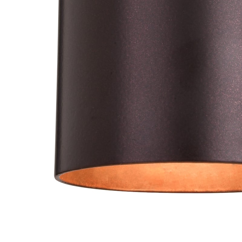 Chiasso Aluminum 2-Light Cylinder Outdoor Wall Lantern