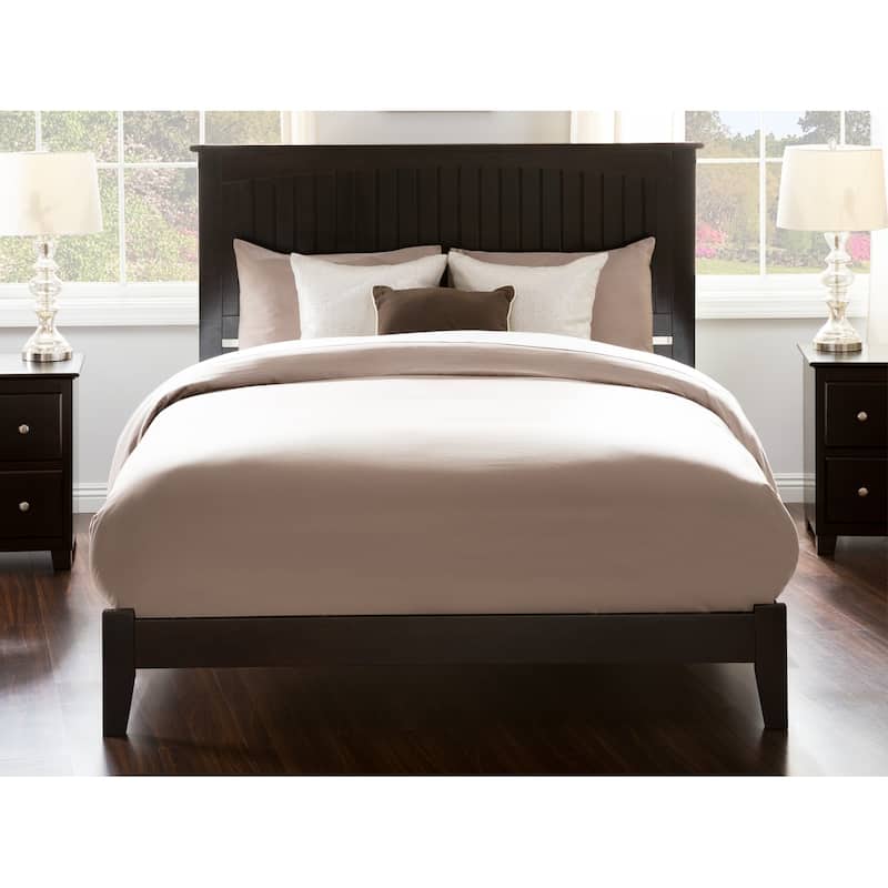 Traditional Bed Frame with Footboard - HomeStock Renaissance Revival Style Bed