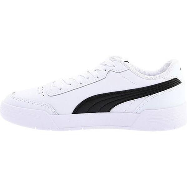 Shop Puma Men S Caracal Sneaker Puma White Puma Black Overstock