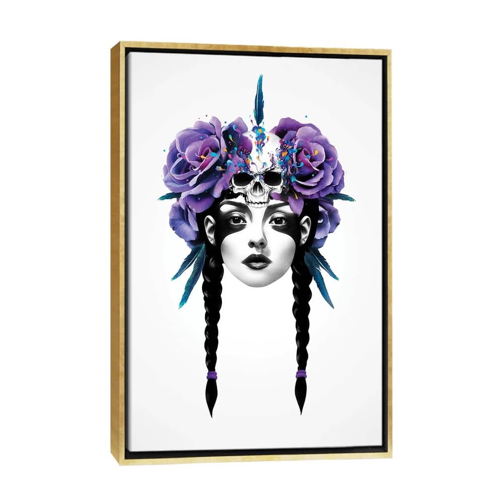 iCanvas "New Way Warrior" by Ruben Ireland Framed