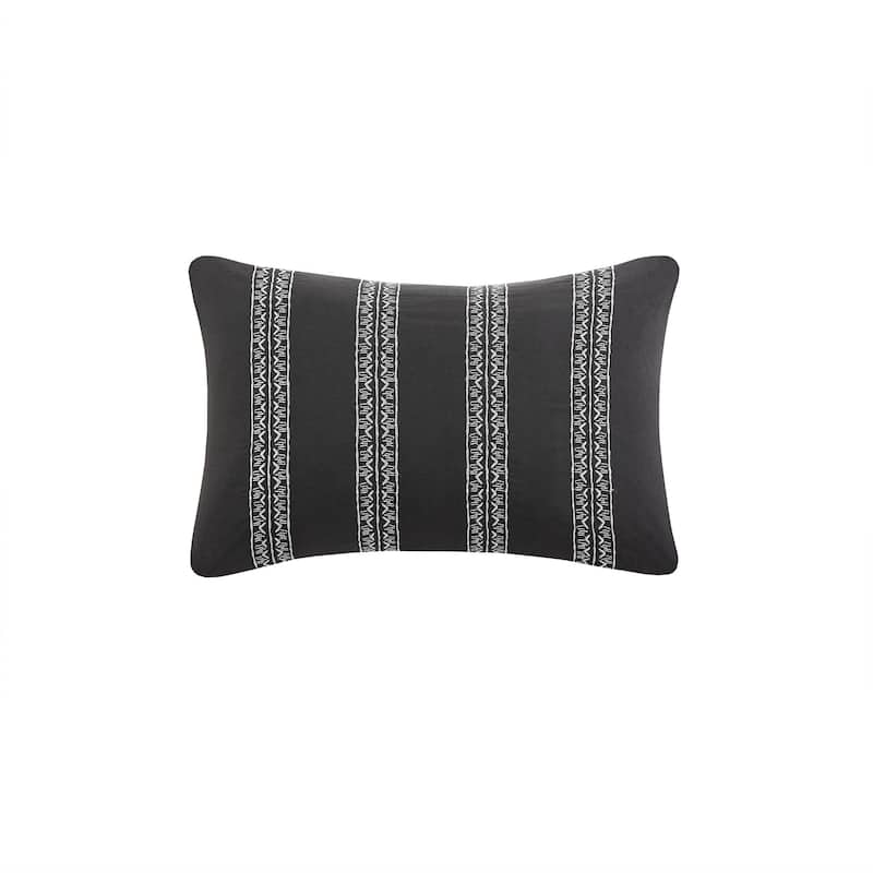 Madison Park Alba 4 Piece Printed Comforter Set with Throw Pillow