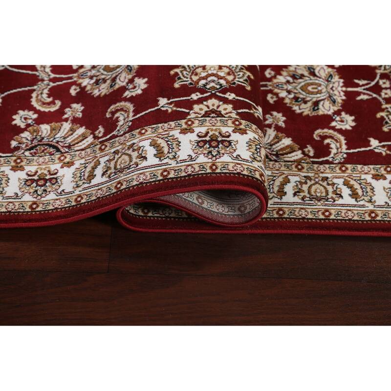 Traditional Floral Red Tabriz Turkish Area Rug Oriental Carpet