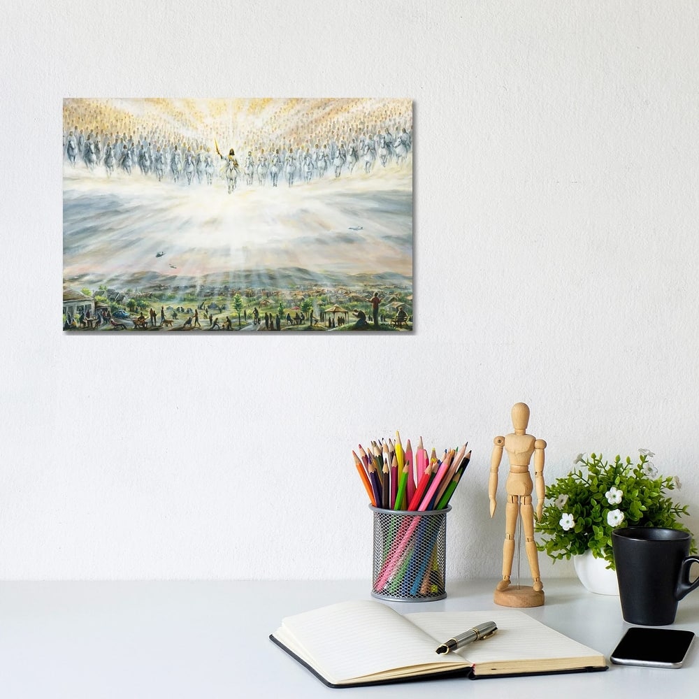 iCanvas "Jesus Returns" by Melani Pyke Canvas Print