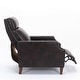 preview thumbnail 10 of 44, Brooklyn Faux Leather Push Back Recliner by Greyson Living
