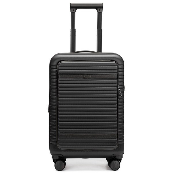 ELLE Escape Expandable Carry-on Suitcase with Front Laptop Pocket
