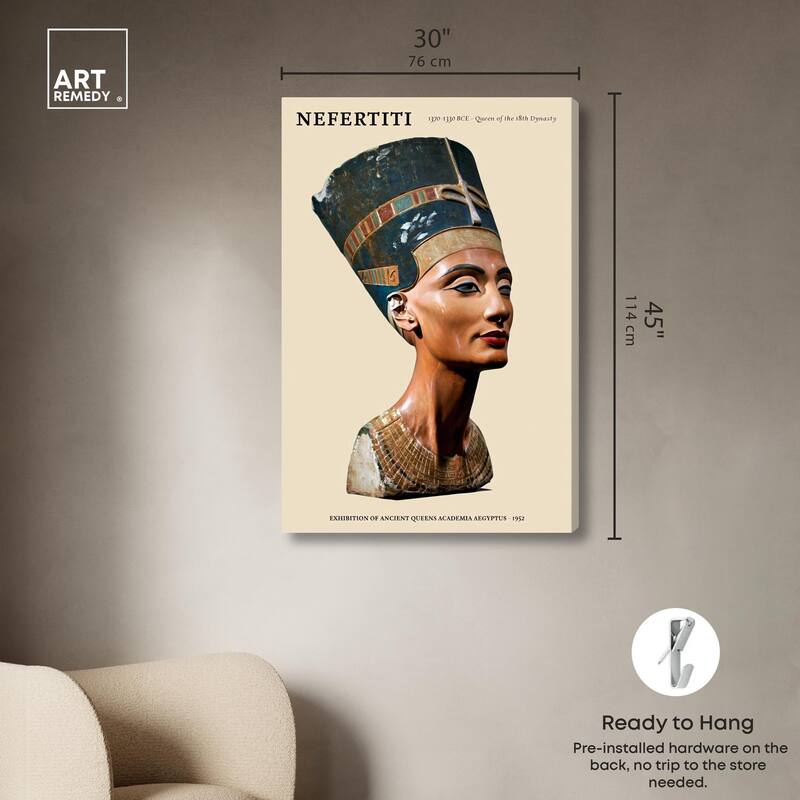 Beauty of the Nile Canvas by Art Remedy, Gallery Wrapped