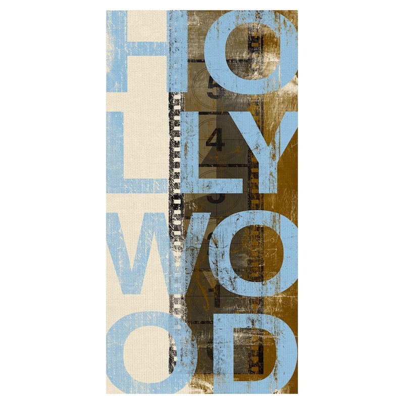 Hollywood 4 Canvas Art Print