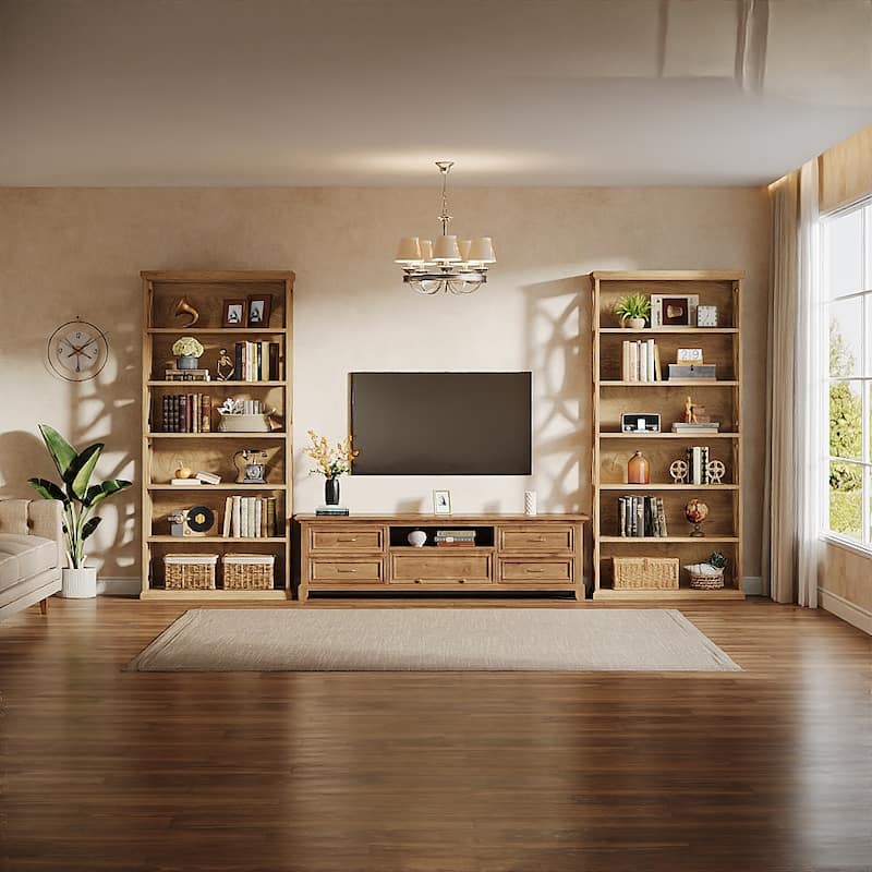 6-Tier Bookshelf, Freestanding Bookcase