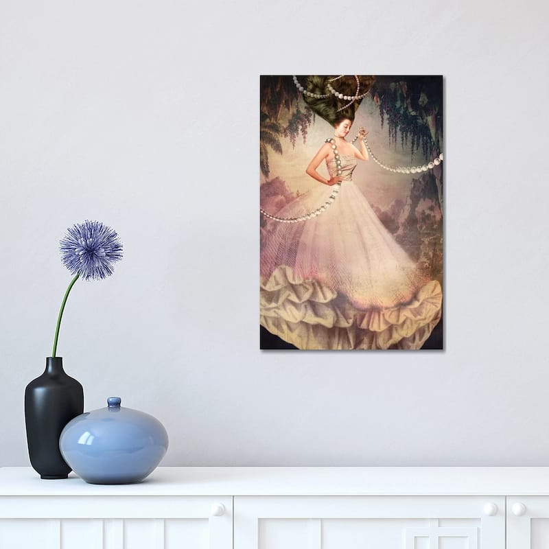 iCanvas "Fake Champagne" by Catrin Welz-Stein Canvas Print - 18x12x1.5