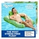 preview thumbnail 4 of 4, Aqua Leisure Zero Gravity Inflatable Swimming Pool Lounge Chair Float, Green - 1 Pack