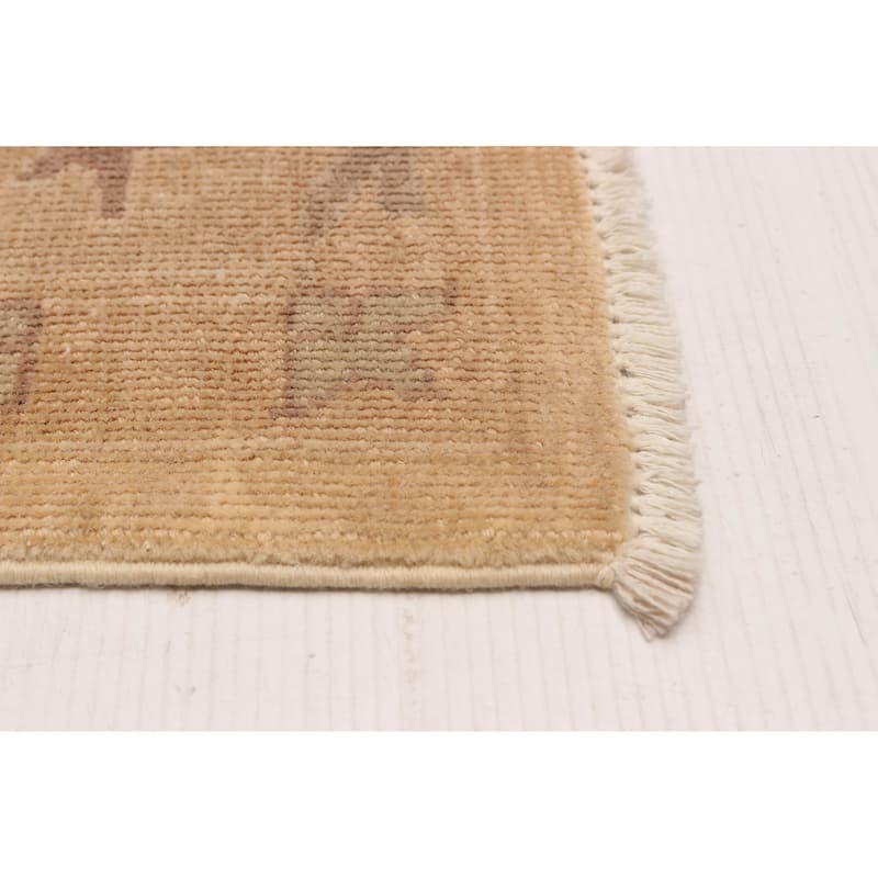 ECARPETGALLERY Hand-knotted Chobi Finest Beige Wool Rug - 8'11 x 11'5