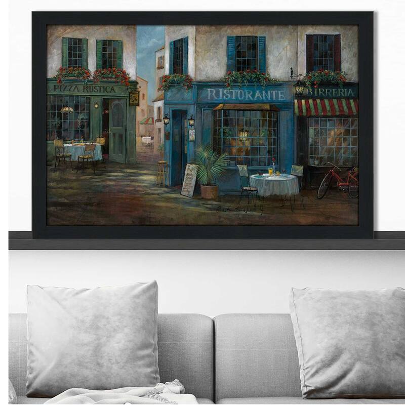 "Pizza Rustica" by Ruane Manning Print on Acrylic.