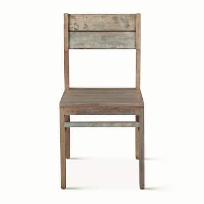 Cordoba Reclaimed Teak Dining Chairs, Set of 2