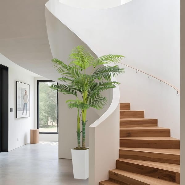 5FT Artificial Palm Tree Ceramic Planter Home Office Wedding Decor - Bed  Bath & Beyond - 44037187
