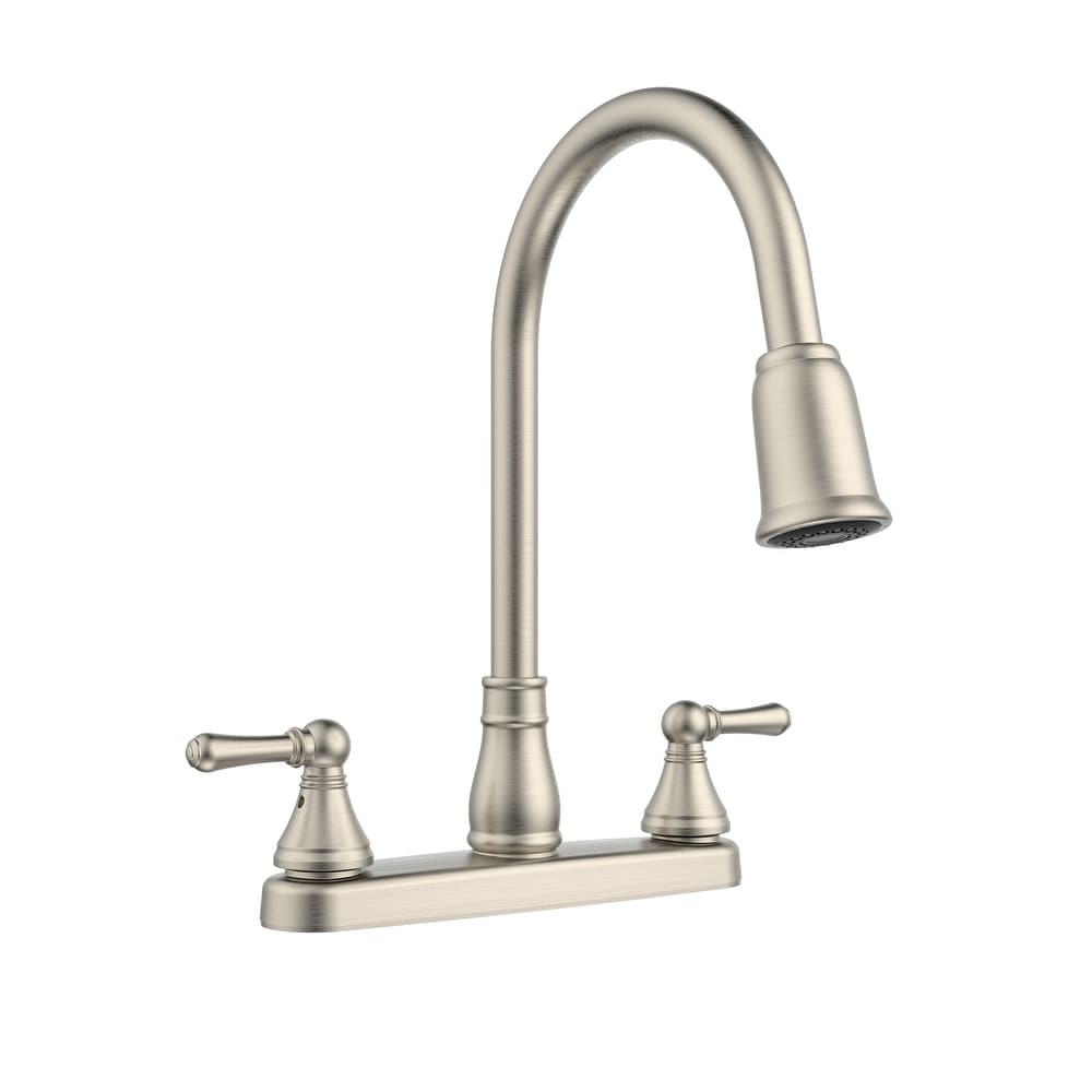 Buy Metal, Double Handle Kitchen Faucets Online at Overstock ...