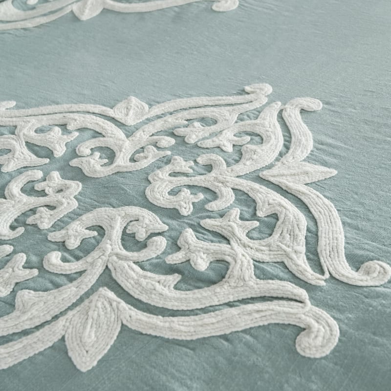 Villa by Classic Home Kent 100% Cotton Embroidered Duvet