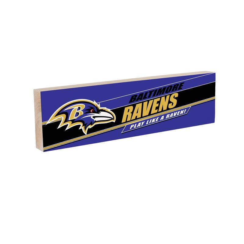 Baltimore Ravens Plock, Down Home Fans, 6x6