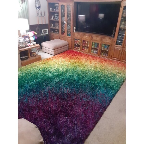 Top Product Reviews For Alexander Home Stella Shag Area Rug 6277692 Overstock
