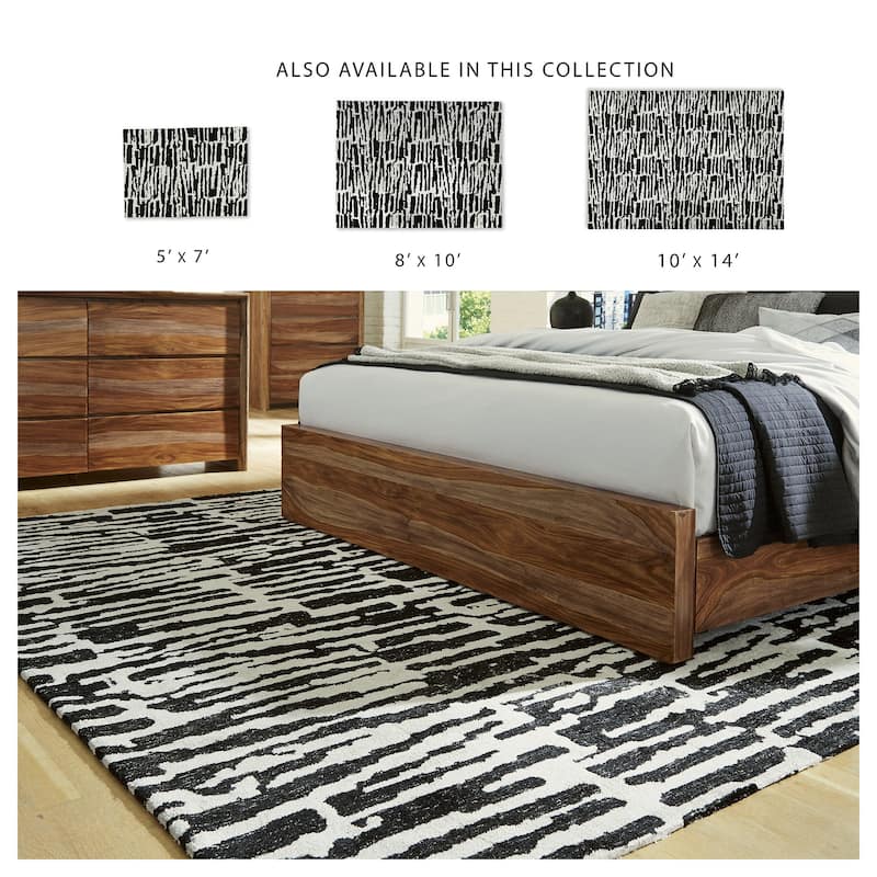 Signature Design by Ashley Bramshaw Black/Ivory Rug