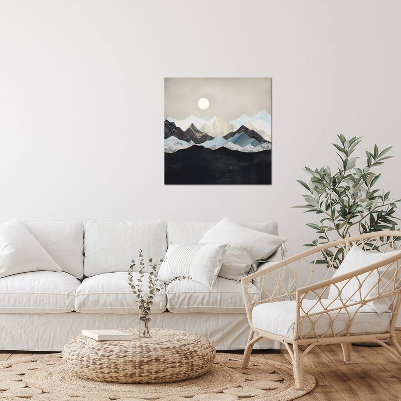 Silent Dusk Print On Acrylic Glass by SpaceFrog Designs