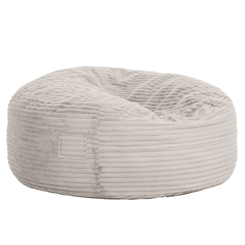 Sealy® Bala 5ft Courduroy Memory Foam Bean Bag