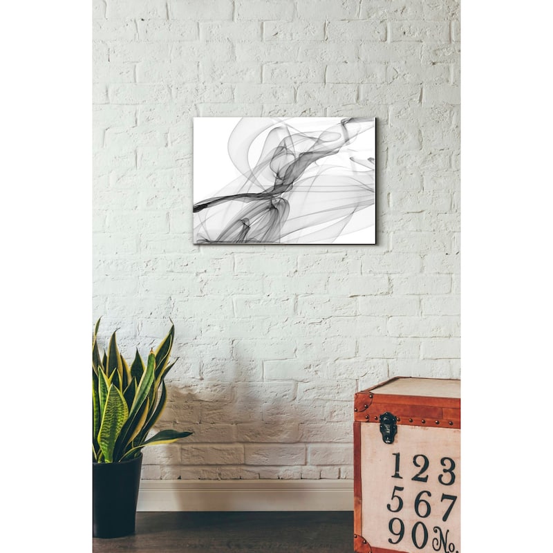 Epic Art 'Abstract Black and White 18-21' by Irena Orlov, Acrylic Glass Wall Art