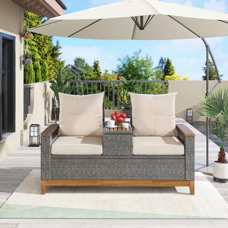 Outdoor loveseat lounge chair sale